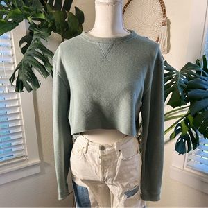 Reversible cropped Sweater